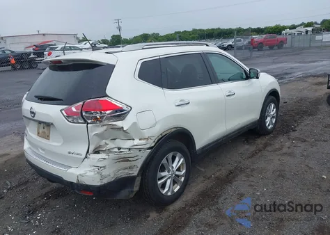 2015 Nissan Rogue Sv из США, поврежденный, VIN 5N1AT2MV2FC842144